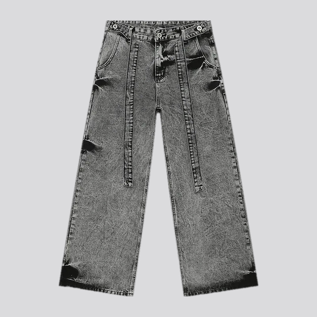 Vintage Slouchy Acid Wash Jeans for Men | Jeans4you.shop