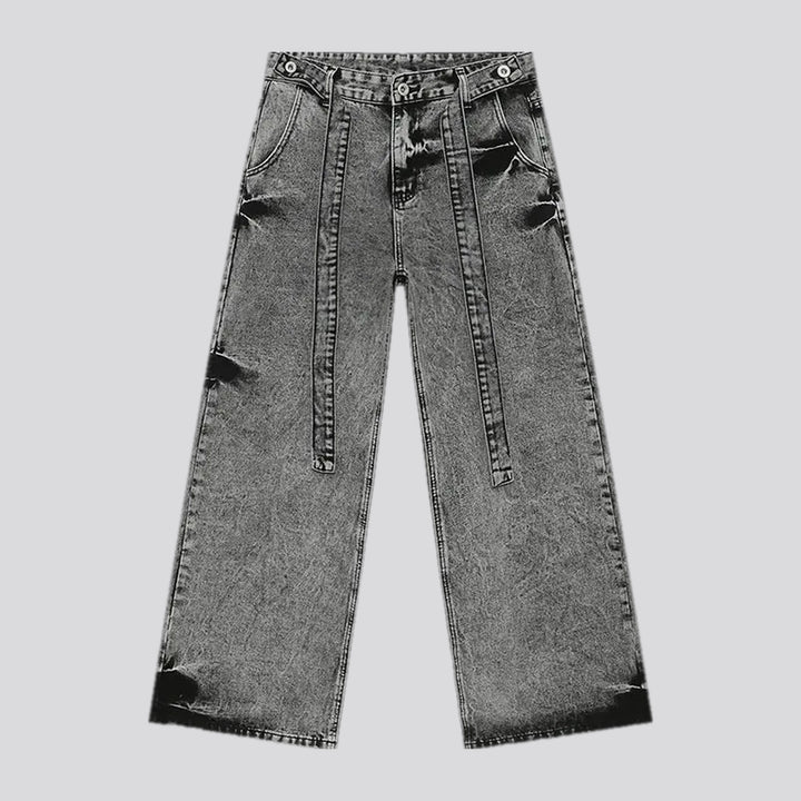 Vintage Slouchy Acid Wash Jeans for Men | Jeans4you.shop