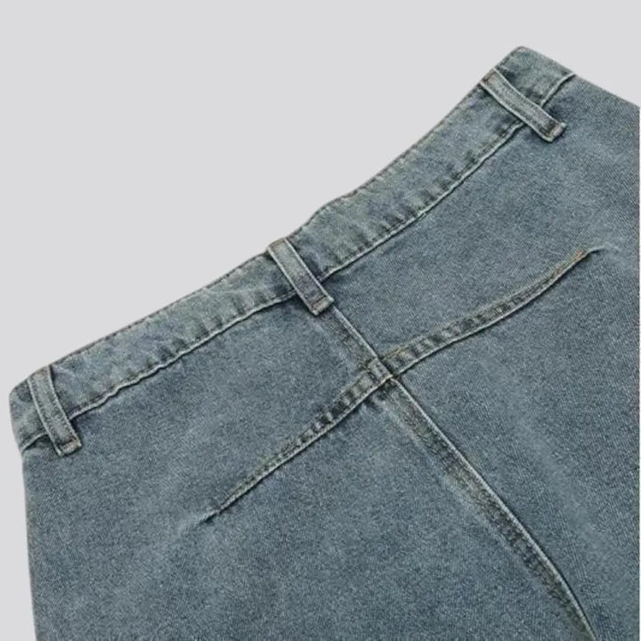 Boho high-rise men's jeans