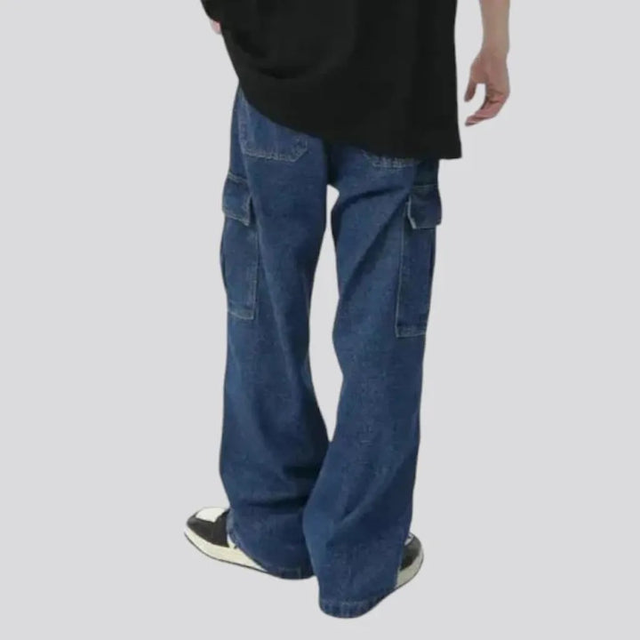 Baggy high-rise jeans
 for men