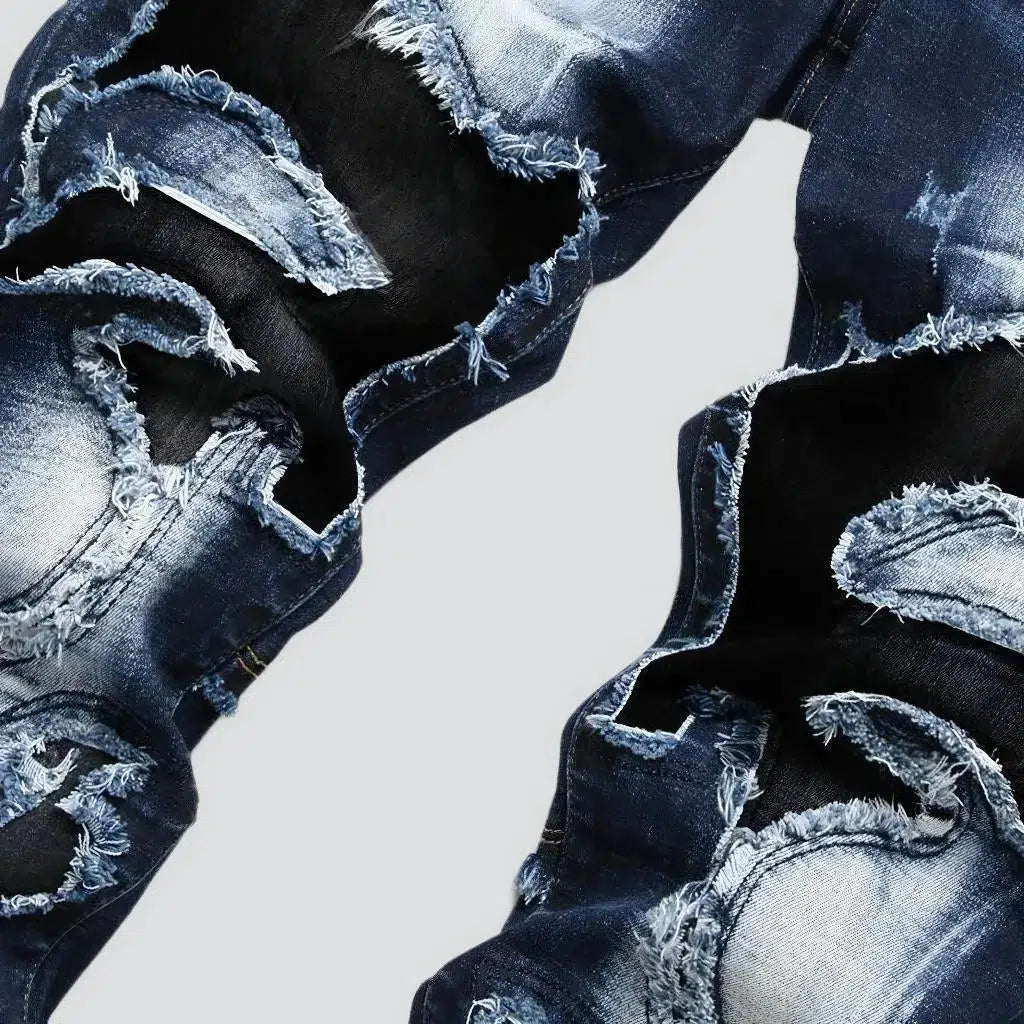 Dark-wash jeans
 for men