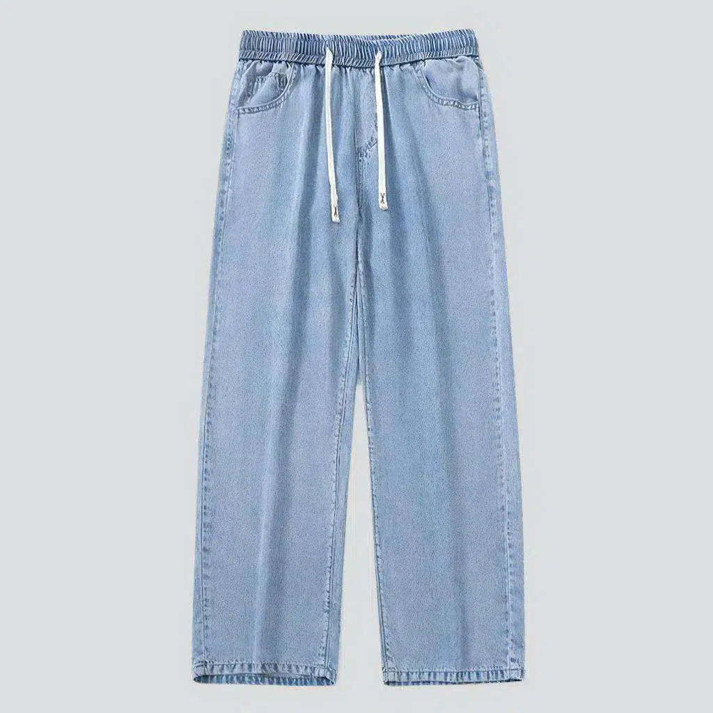 Vintage stonewashed men's jean pants