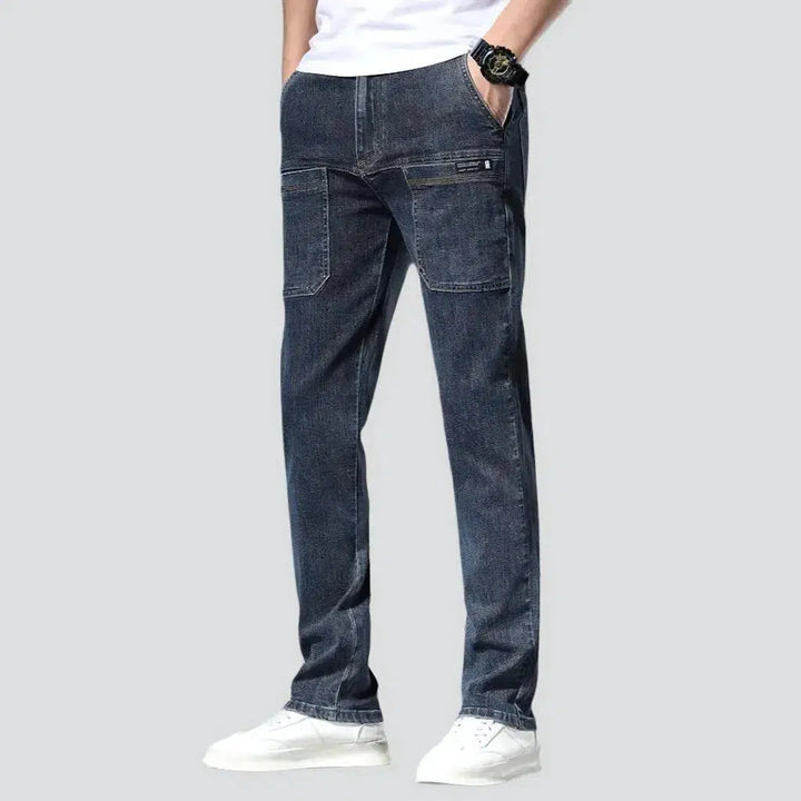 Vintage men's mid-rise jeans