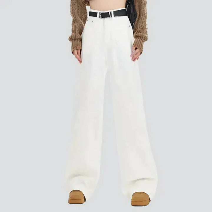 Color women's y2k jeans