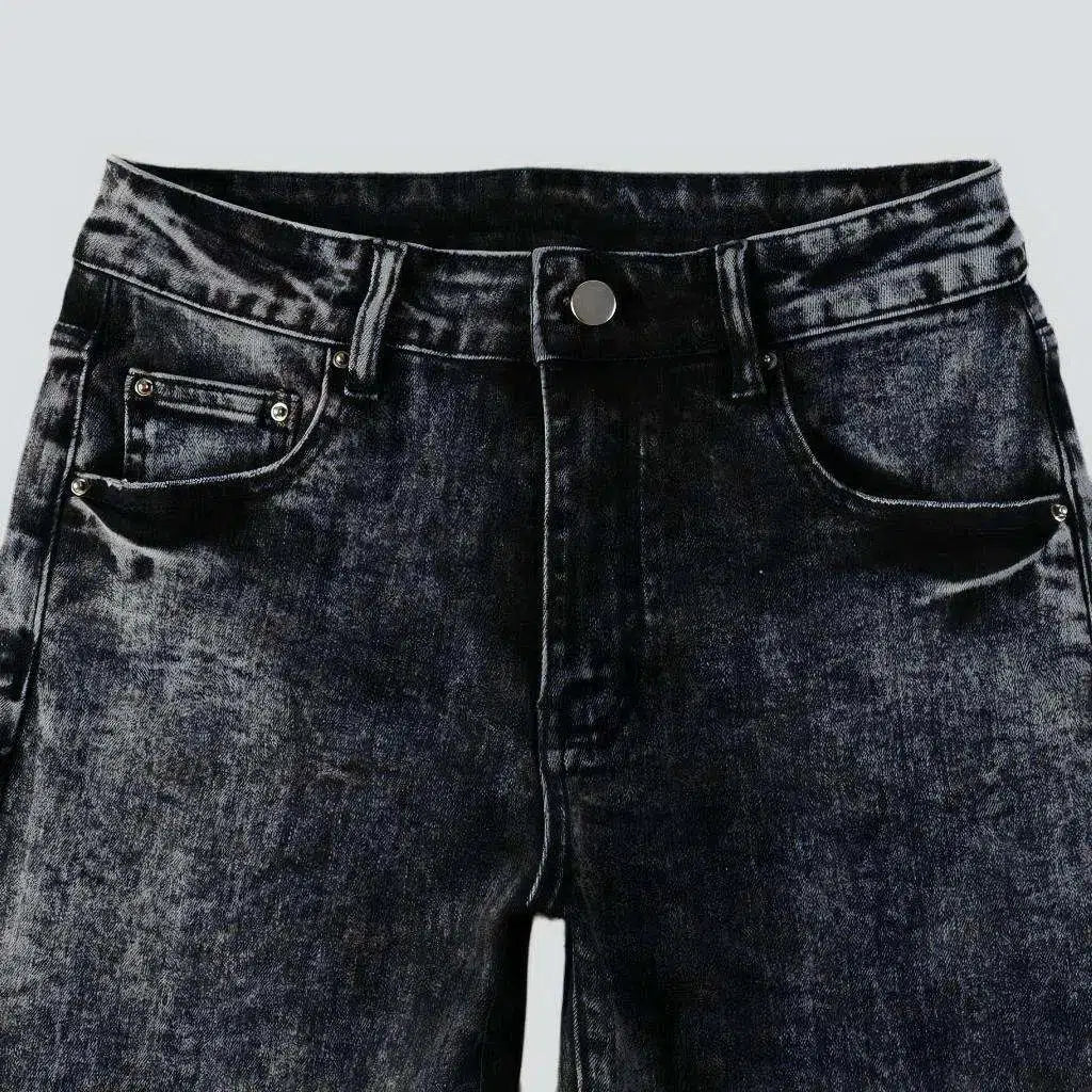 Grey skinny jeans
 for men