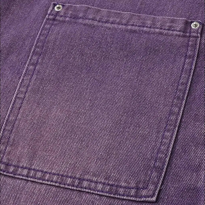 Vintage women's high-waist jeans