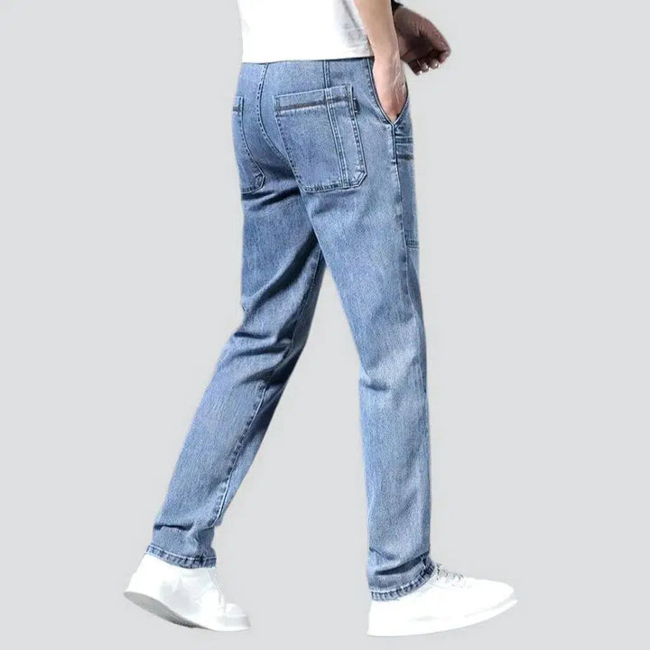 Vintage men's mid-rise jeans