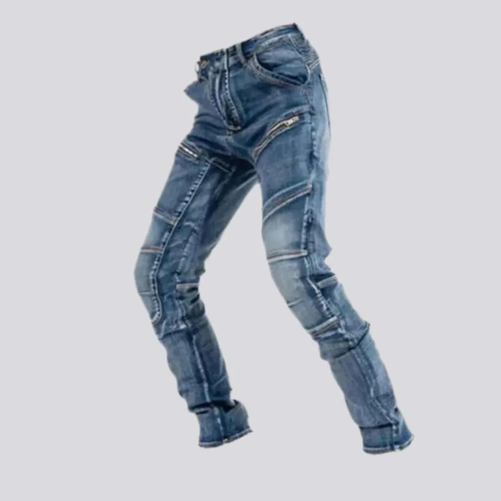 Vintage men's motorcycle jeans
