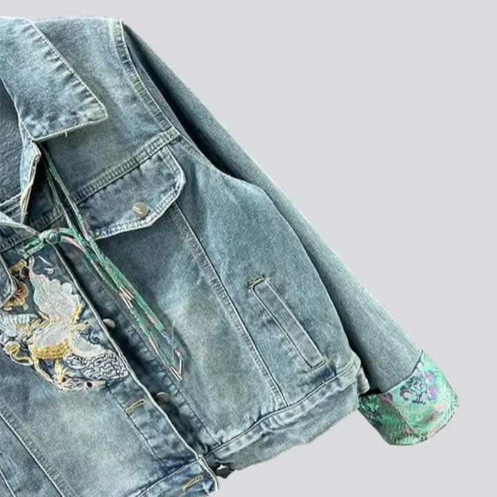 Vintage oversized jean jacket