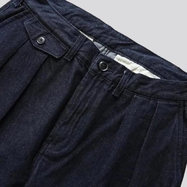 10.6oz men's dark-wash jeans
