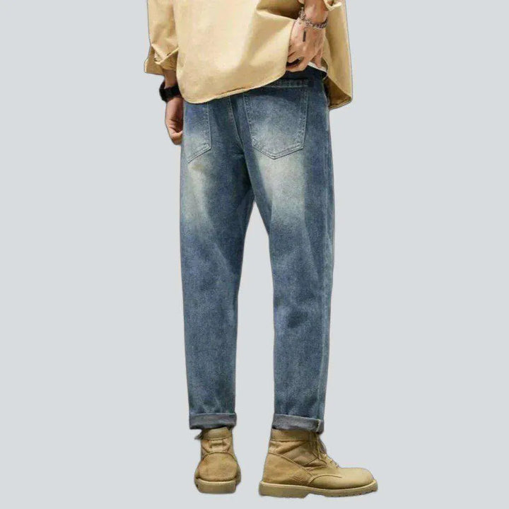 Streetwear vintage jeans for men