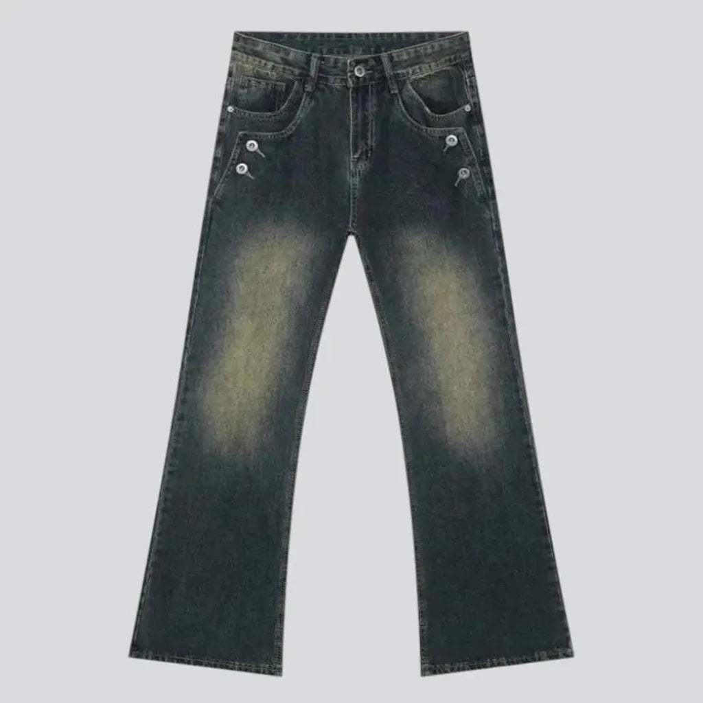 Vintage bootcut men's jeans