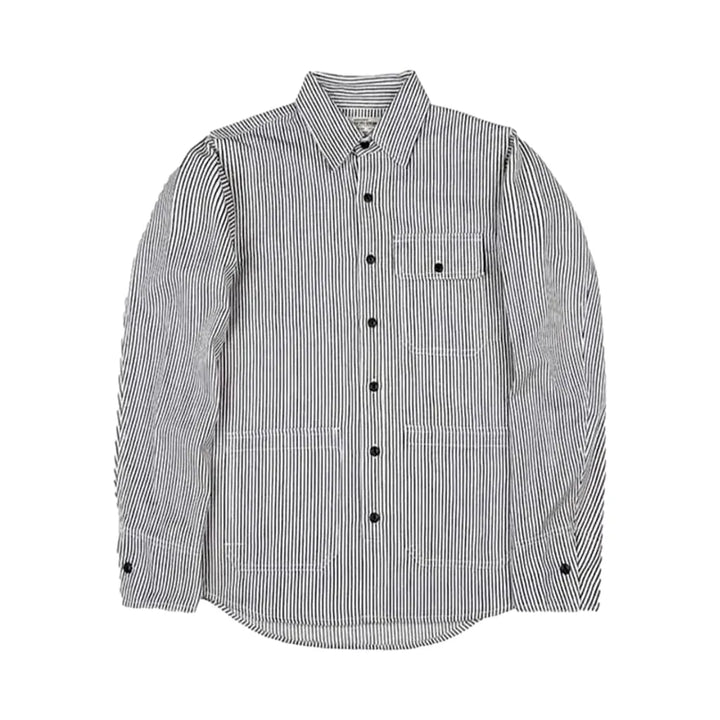 Regular Fit Chambray Men's Denim Shirt - Grey