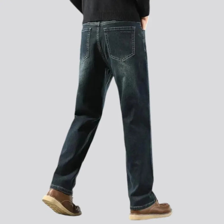 Classic dark wash men's jeans