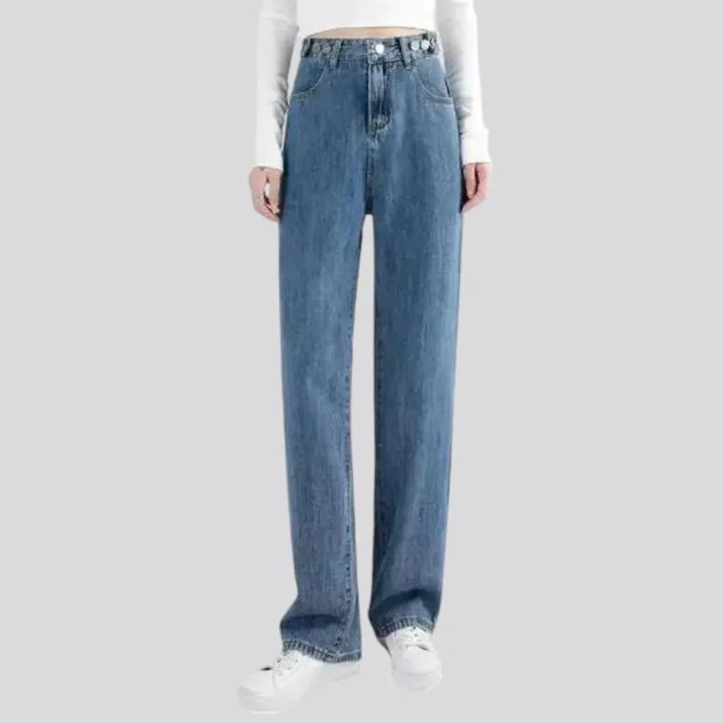 Casual wide fit jeans for women