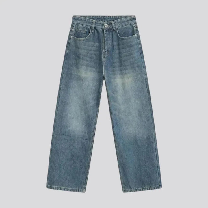 90s vintage style baggy jeans for men