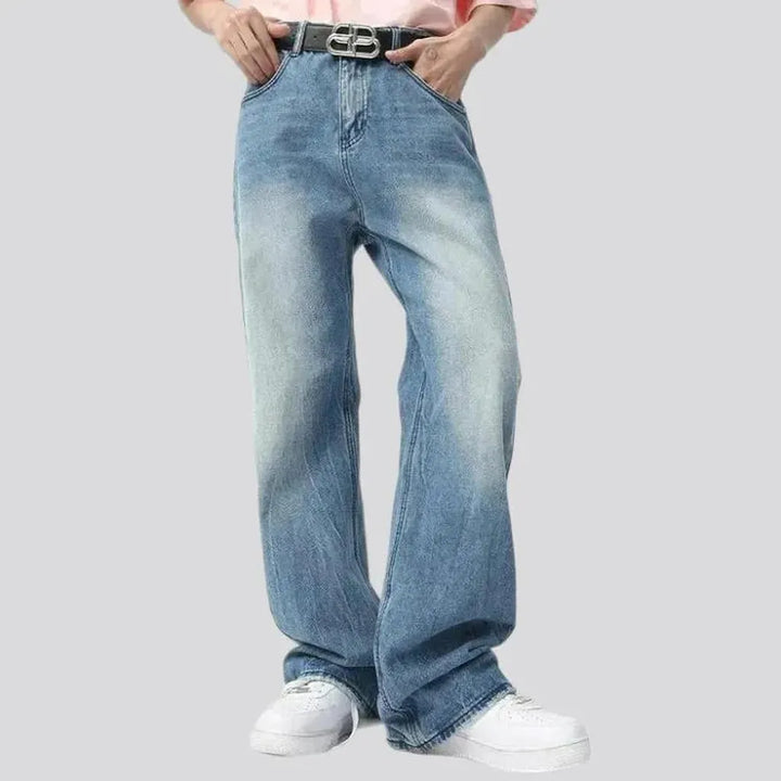 90s sanded jeans
 for men