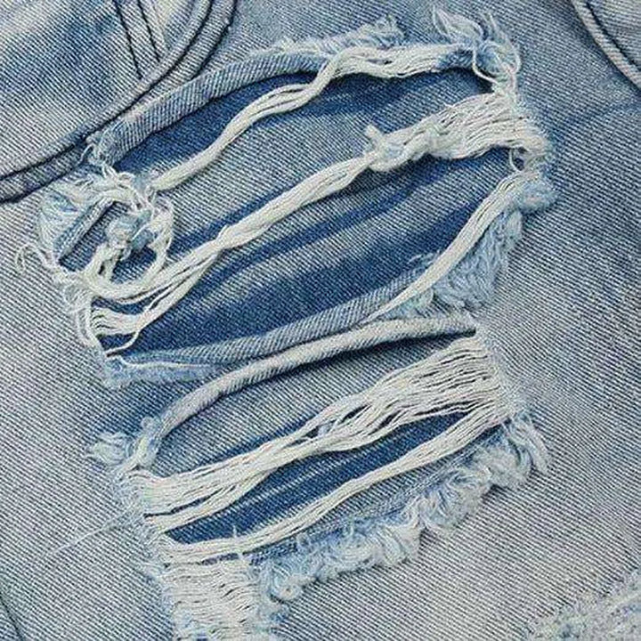 Street distressed jeans
 for women