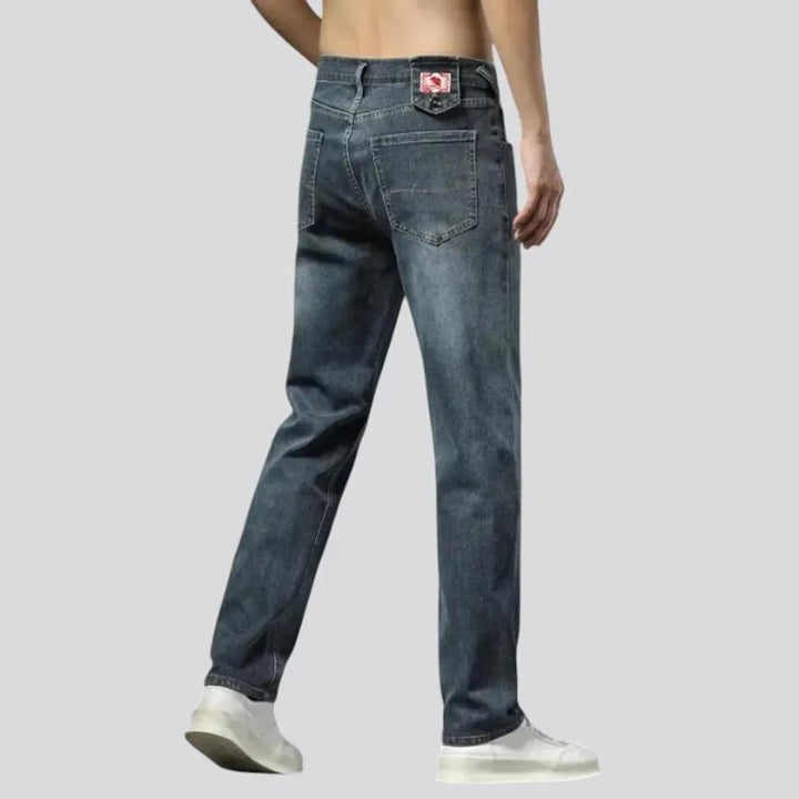 High rise stylish men's jeans