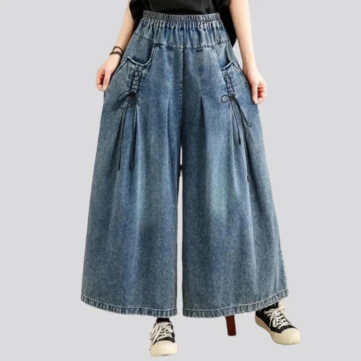 Street culottes women's jean pants | Jeans4you.shop
