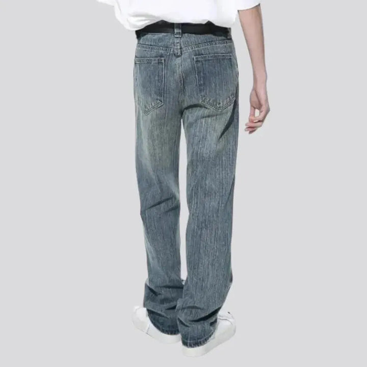 Straight men's vintage jeans