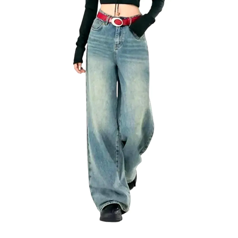 High Waist Jeans for Women - Blue