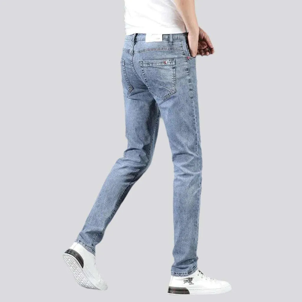 Comfortable men's casual jeans
