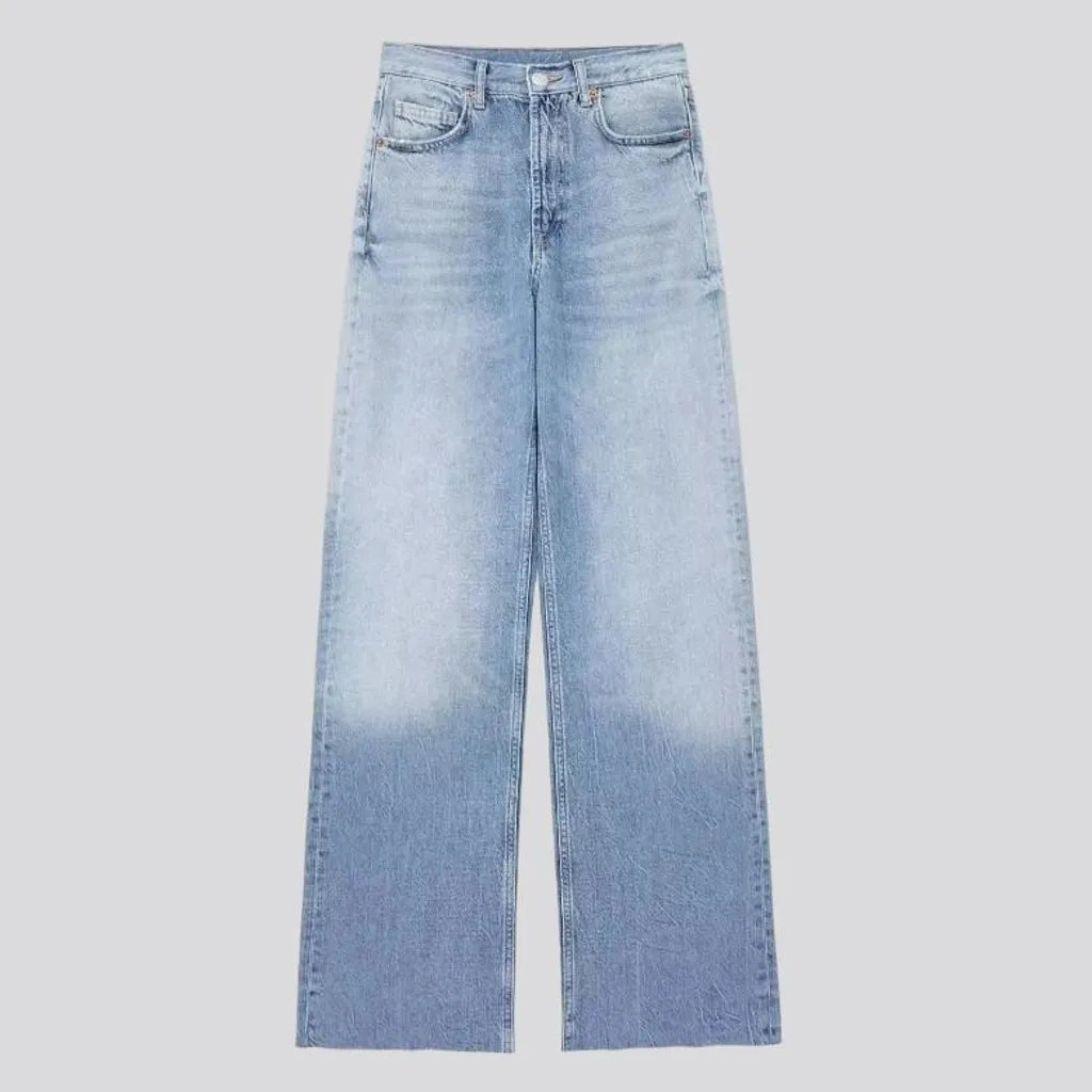 Street women's raw-hem jeans | Jeans4you.shop