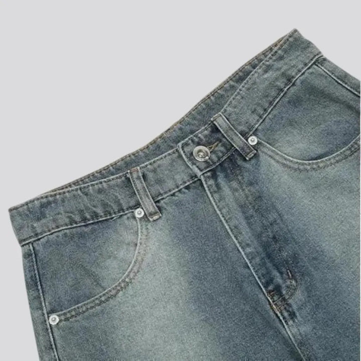 Boho high-rise men's jeans