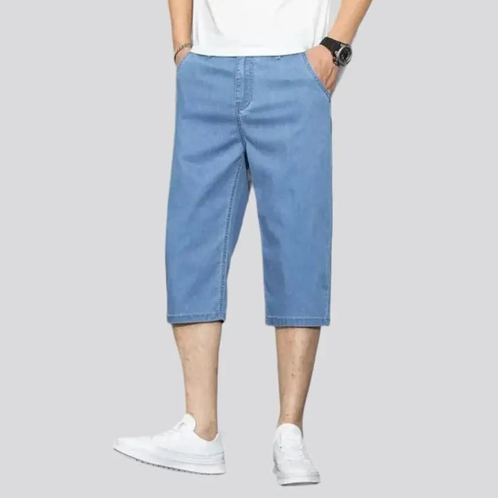 90s soft men's denim shorts
