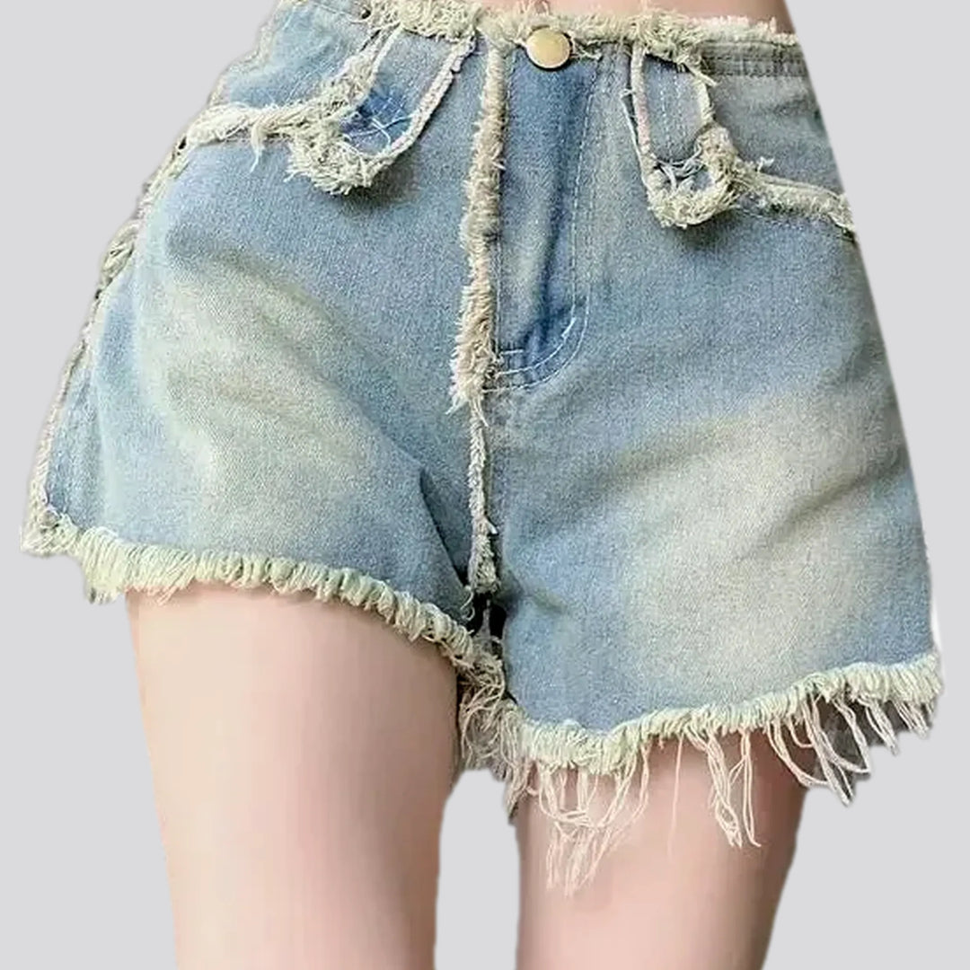 Distressed and Stylish Women's Jean Shorts | Jeans4you.shop