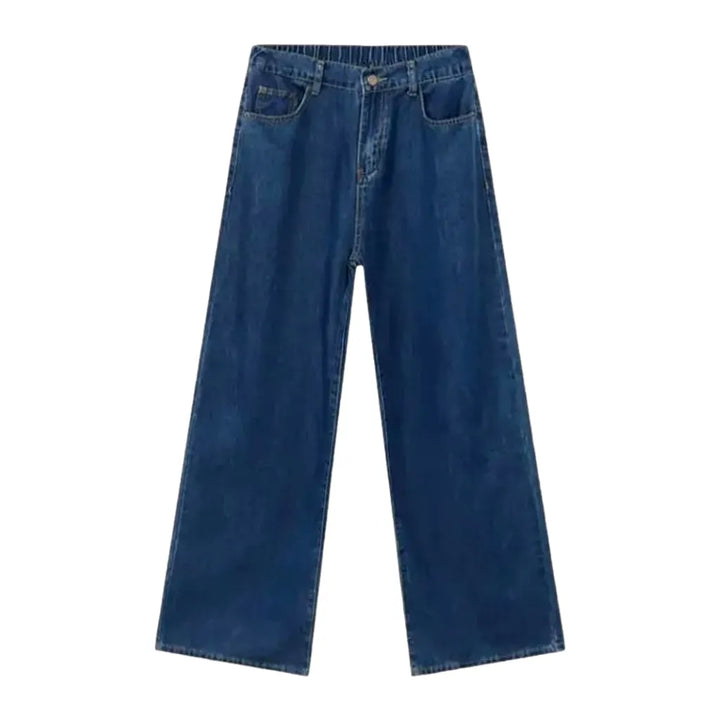 Light Wash Street Style Men's Jeans - Blue