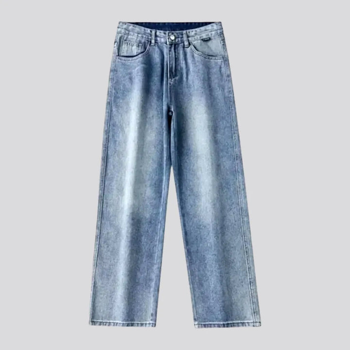 90s Style Light Vintage Baggy Men's Jeans | Jeans4you.shop