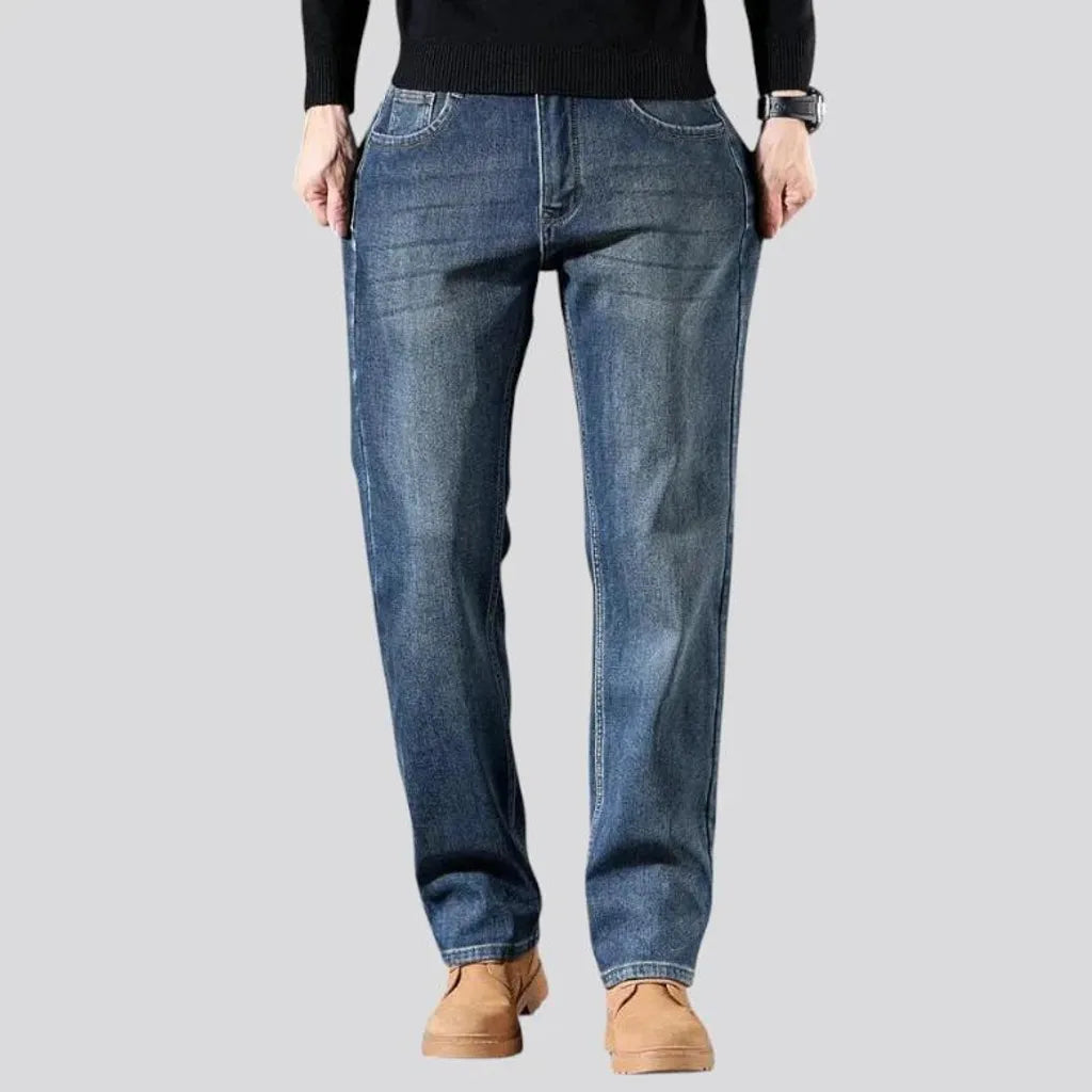 High stretch jeans for men