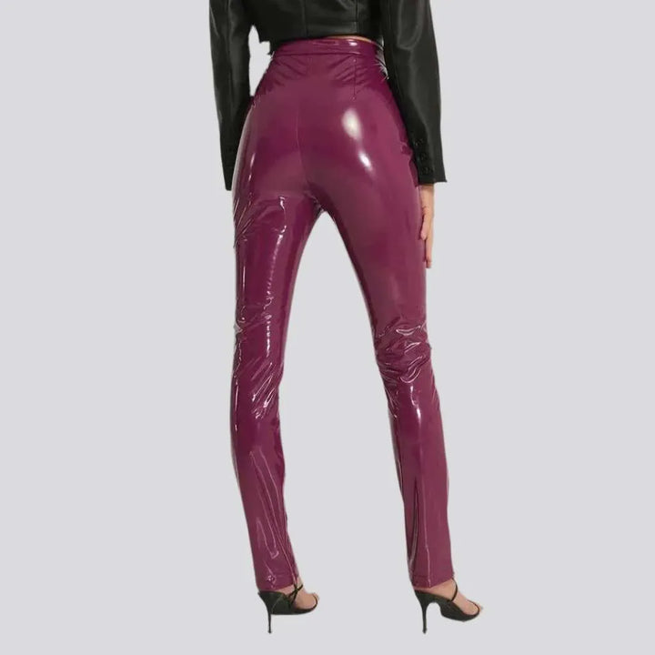 Skinny wax women's denim pants