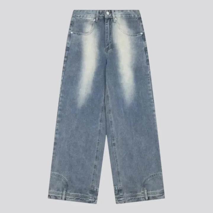 Boho high-rise men's jeans