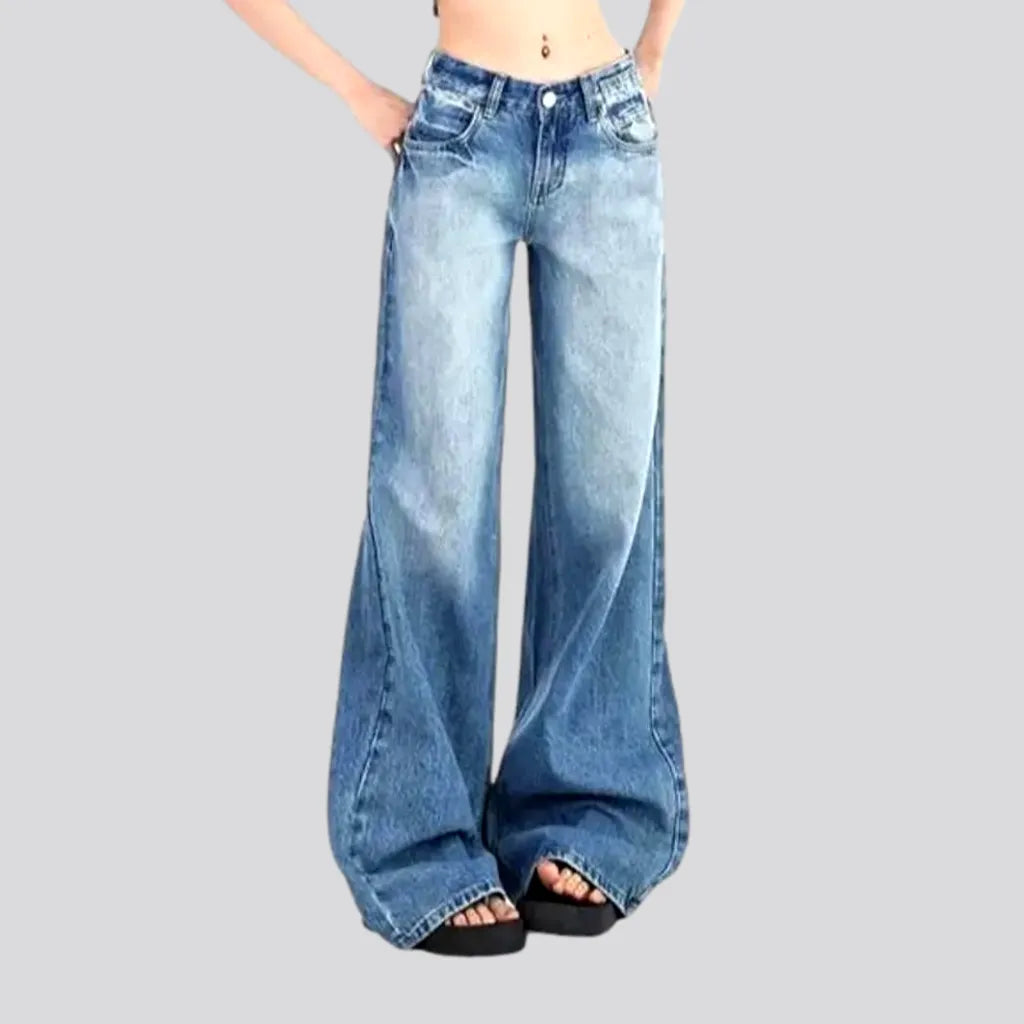 Baggy floor-length jeans
 for women | Jeans4you.shop