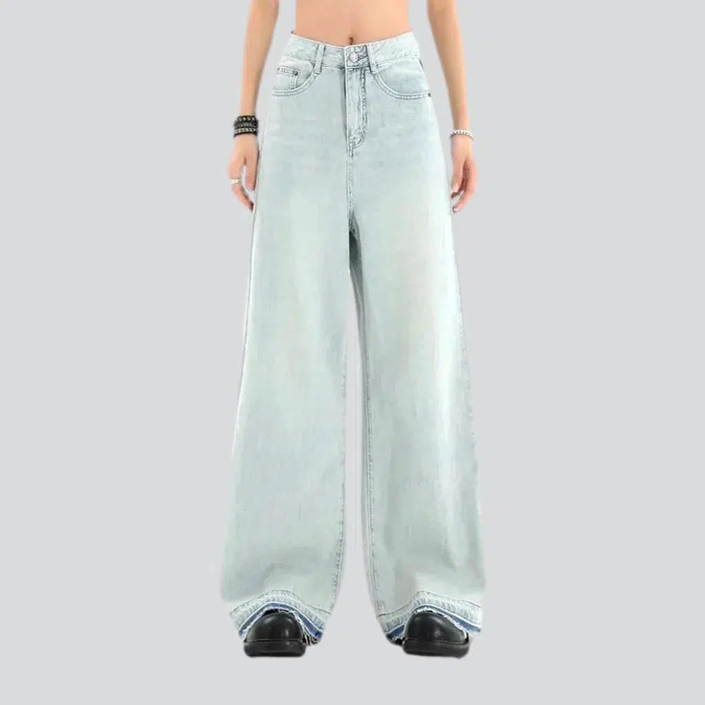 Baggy high-waist jeans
 for ladies | Jeans4you.shop