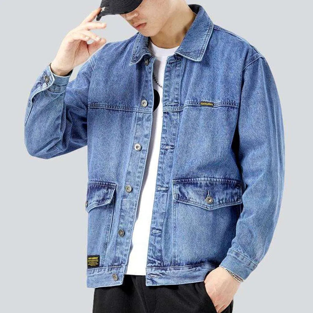 Big side pocket denim jacket | Jeans4you.shop
