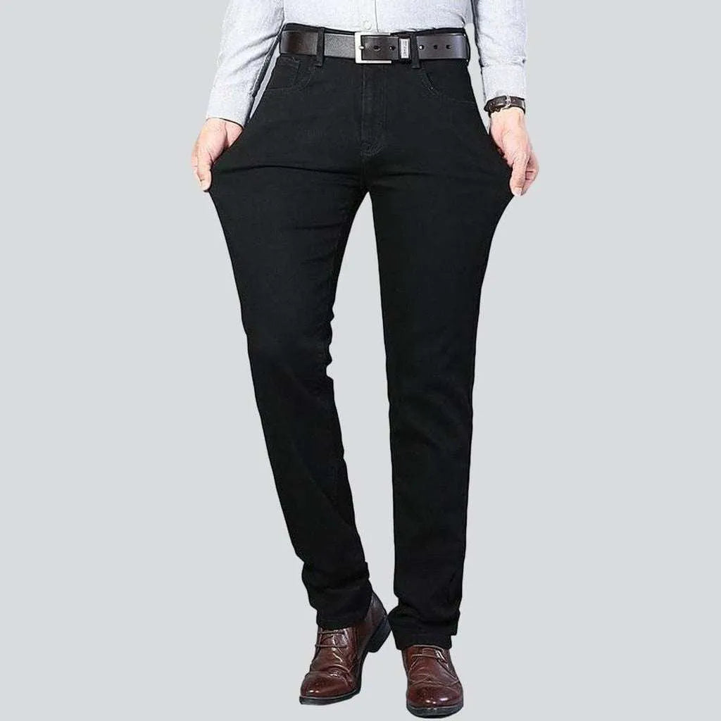 Black regular men's jeans | Jeans4you.shop