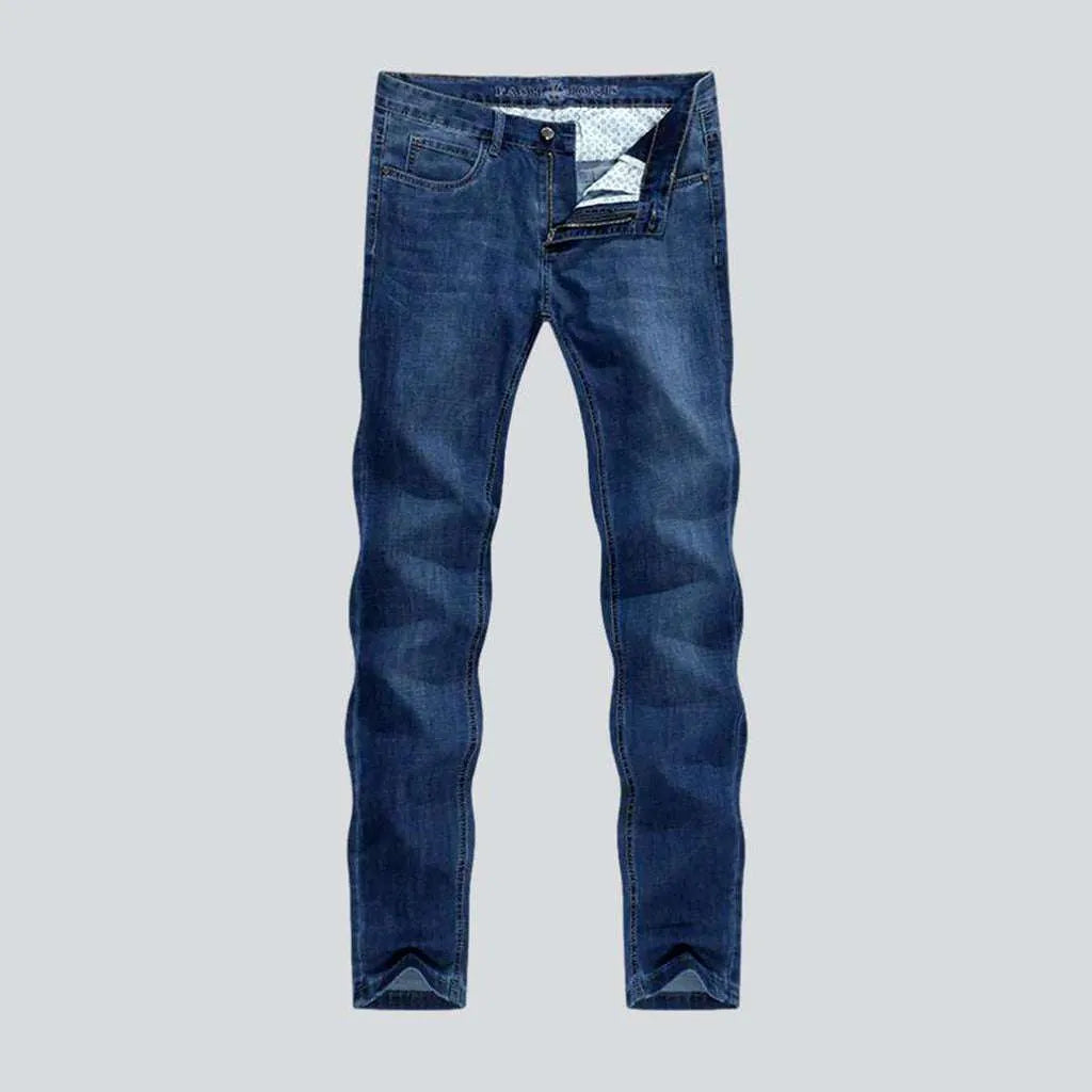 Blue slim men's jeans | Jeans4you.shop