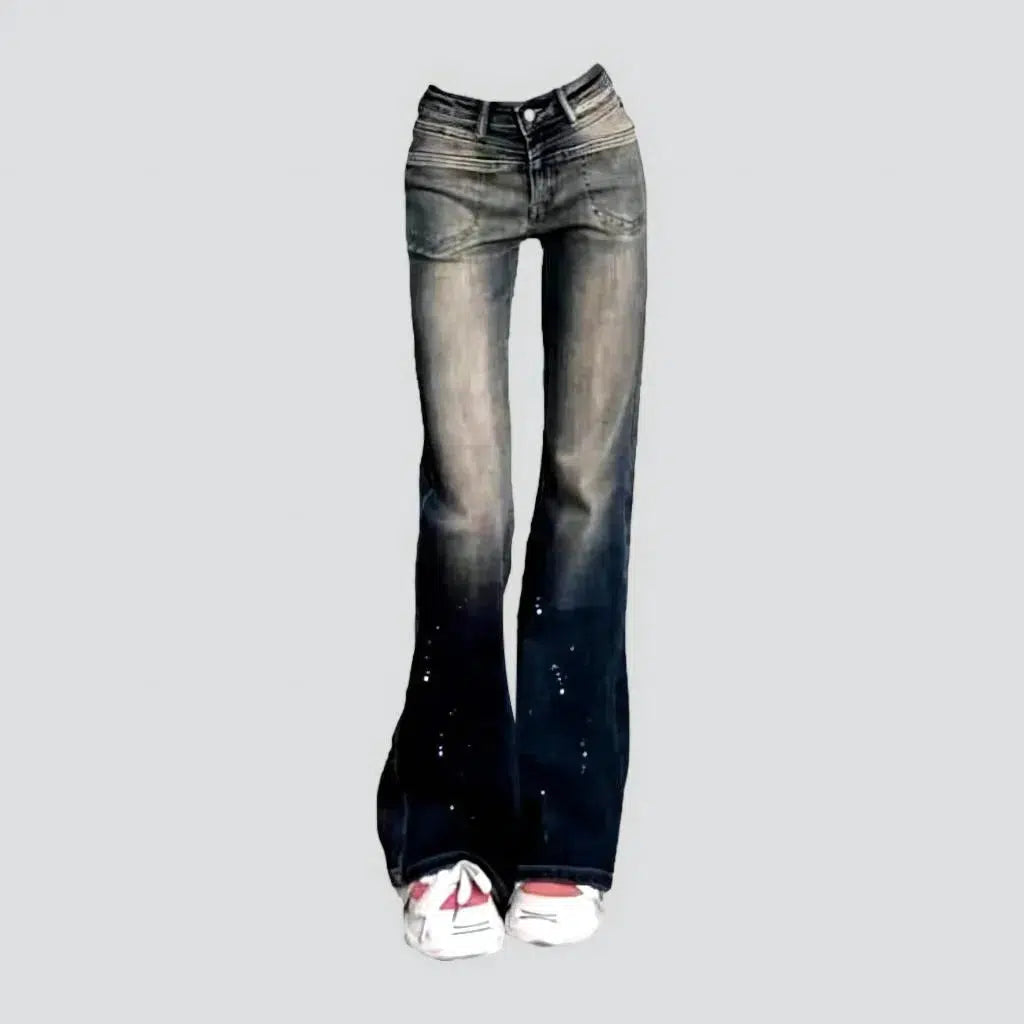 Bootcut low-waist jeans
 for women | Jeans4you.shop