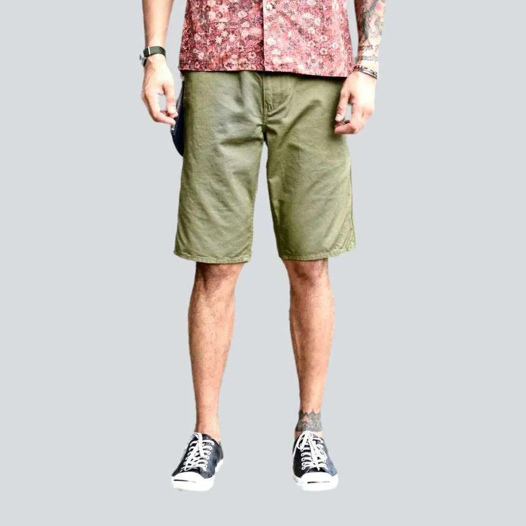 Color y2k men's denim shorts | Jeans4you.shop