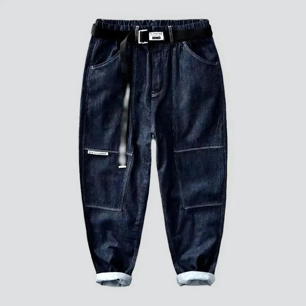 Dark-wash baggy jeans
 for men | Jeans4you.shop
