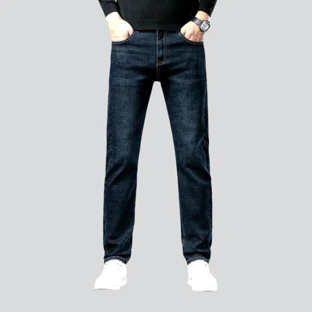 Dark-wash high-waist jeans
 for men | Jeans4you.shop