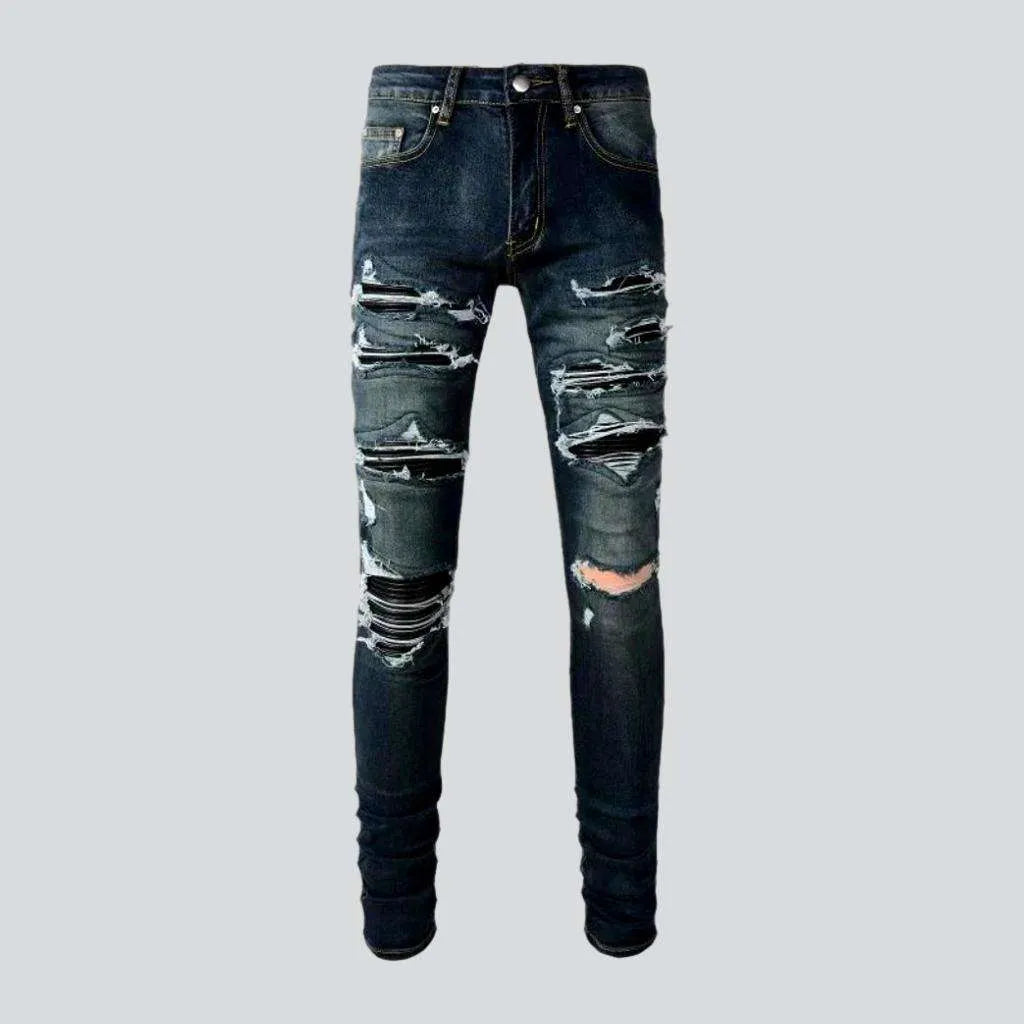 Distressed grunge jeans
 for men | Jeans4you.shop