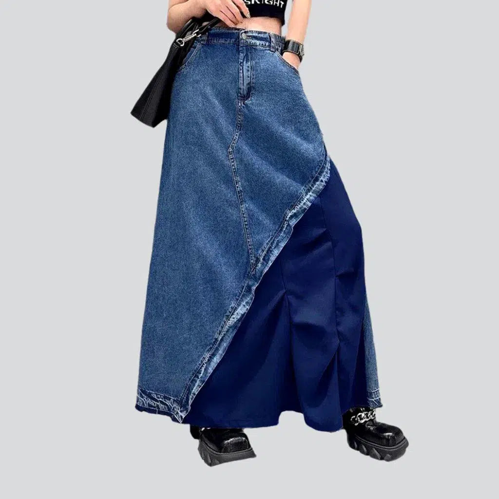 Fashion medium-wash jean skirt
 for ladies | Jeans4you.shop