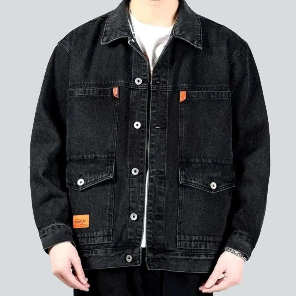 Fashion oversized jean jacket
 for men | Jeans4you.shop