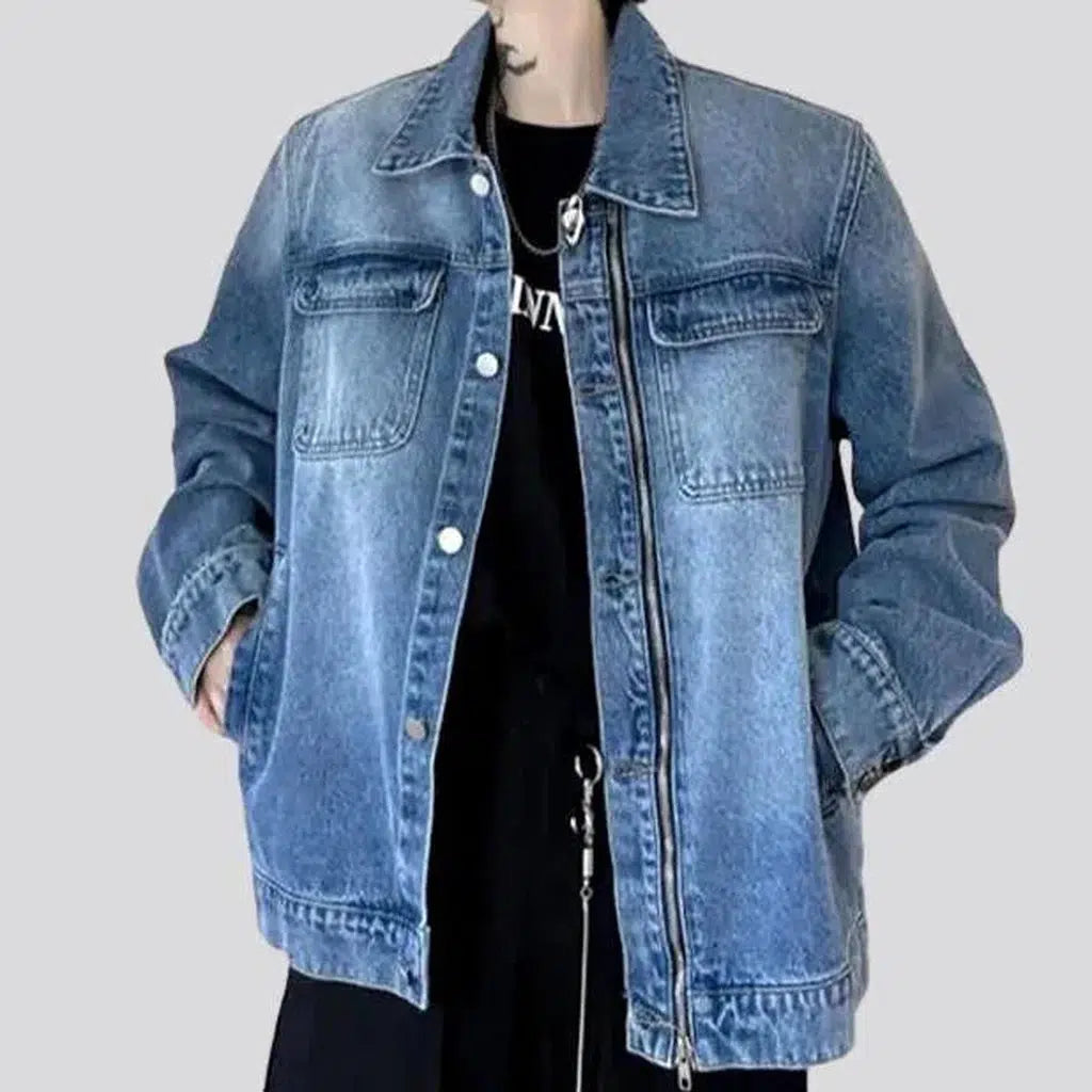 Fashion oversized men's jeans jacket | Jeans4you.shop