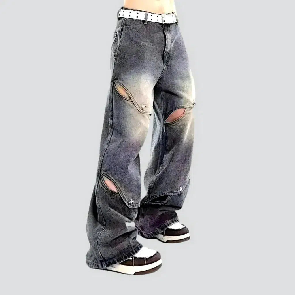 Grey women's fashion jeans | Jeans4you.shop